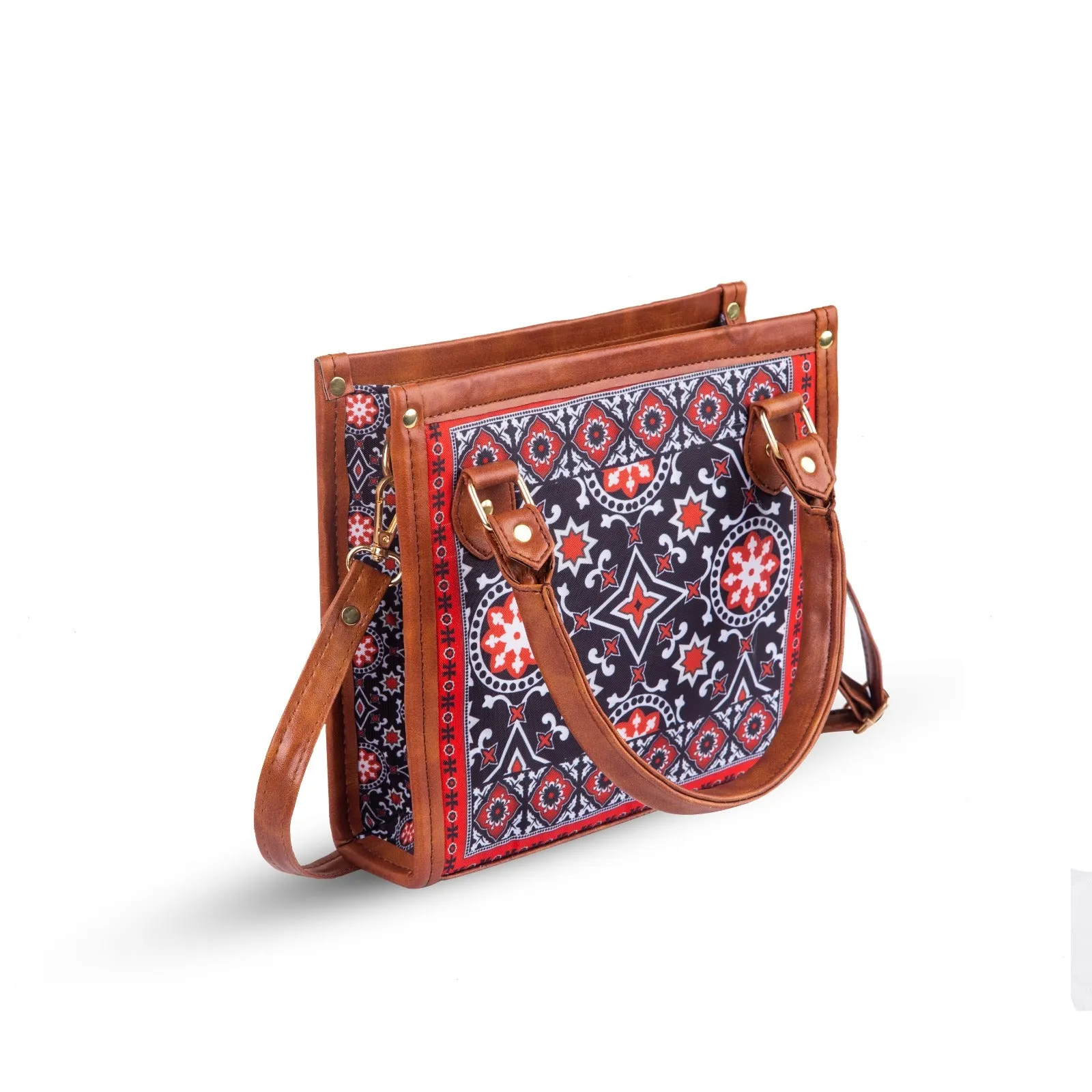 Ajrak scarlet ART BAG