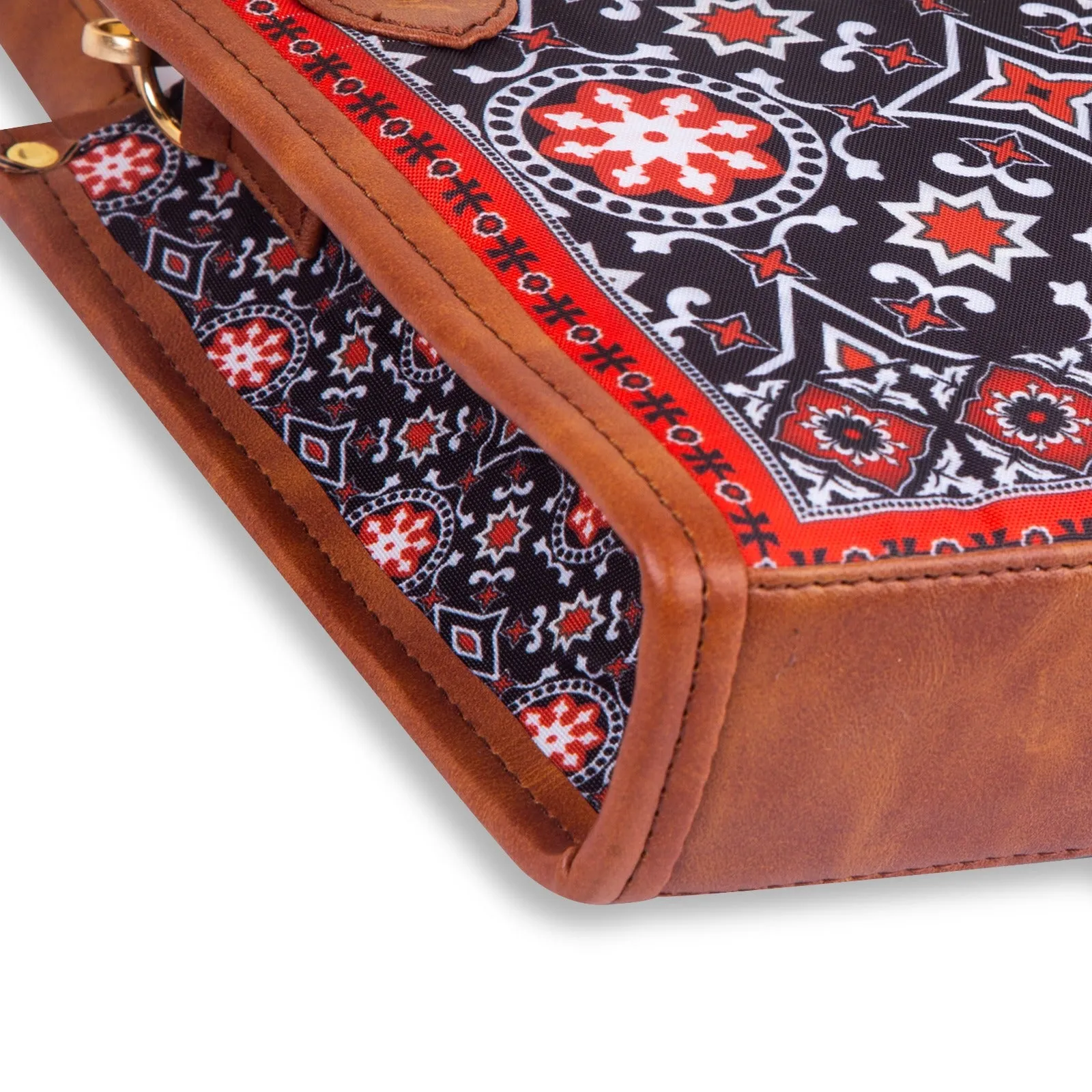 Ajrak scarlet ART BAG