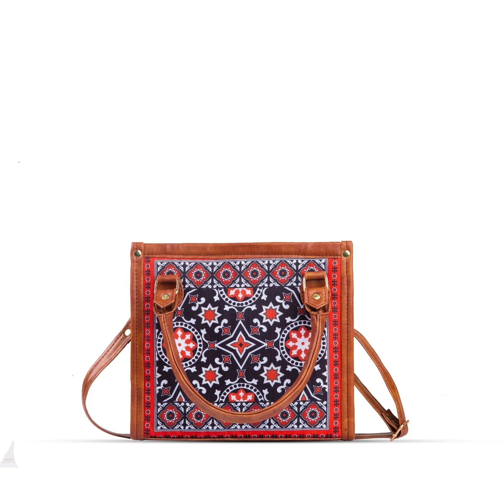 Ajrak scarlet ART BAG