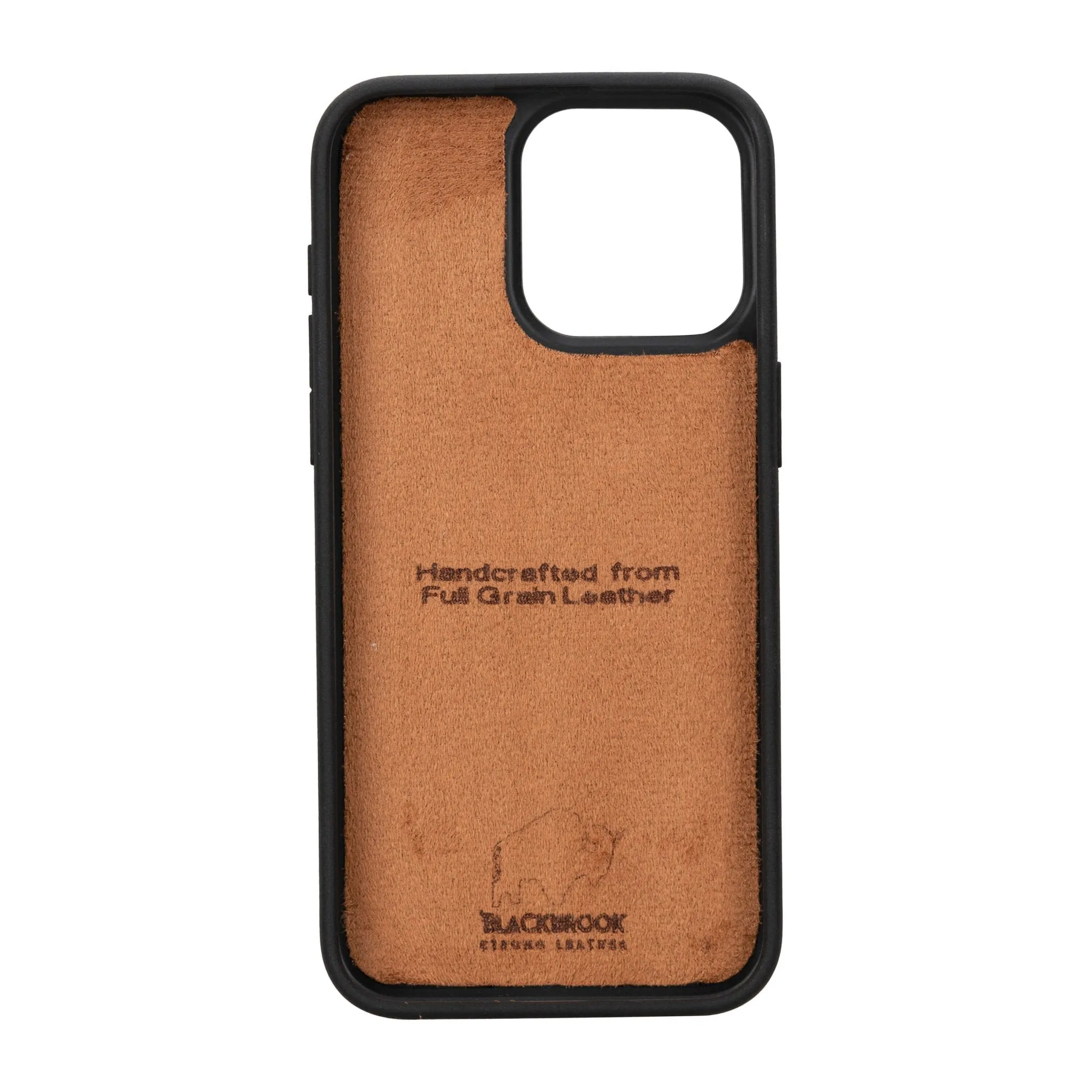 Carter iPhone 15 Pro Max Wallet Case, Burnished Tan