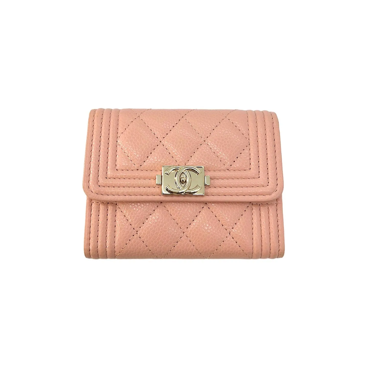 Chanel bag Boy Trifold Flap Compact Wallet