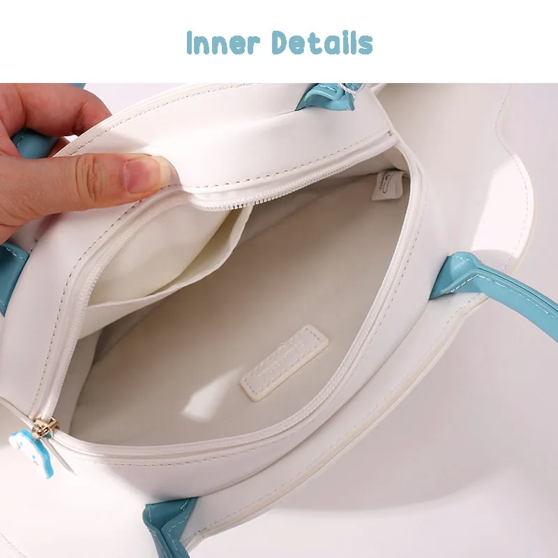 Cinnamoroll PU Embroidery Face Bag