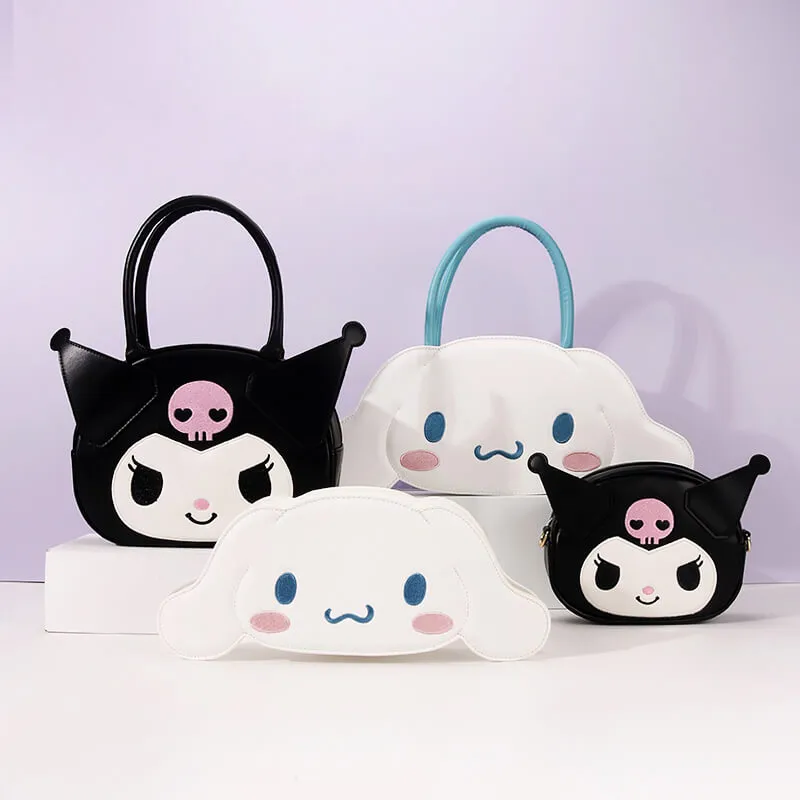Cinnamoroll PU Embroidery Face Bag