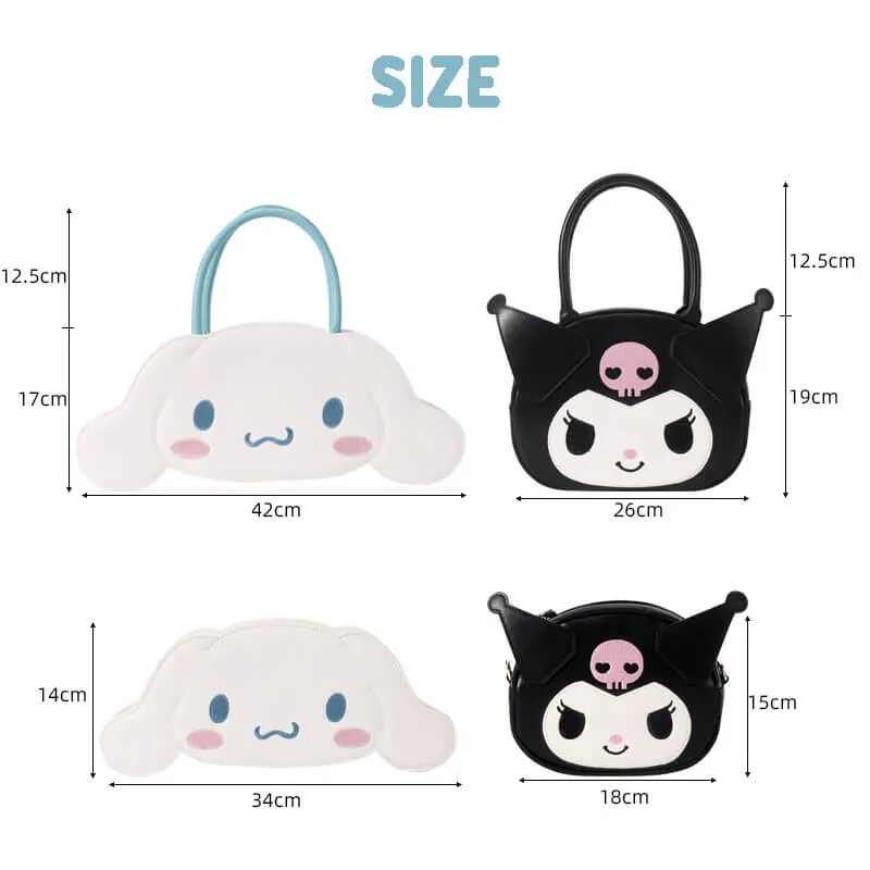 Cinnamoroll PU Embroidery Face Bag