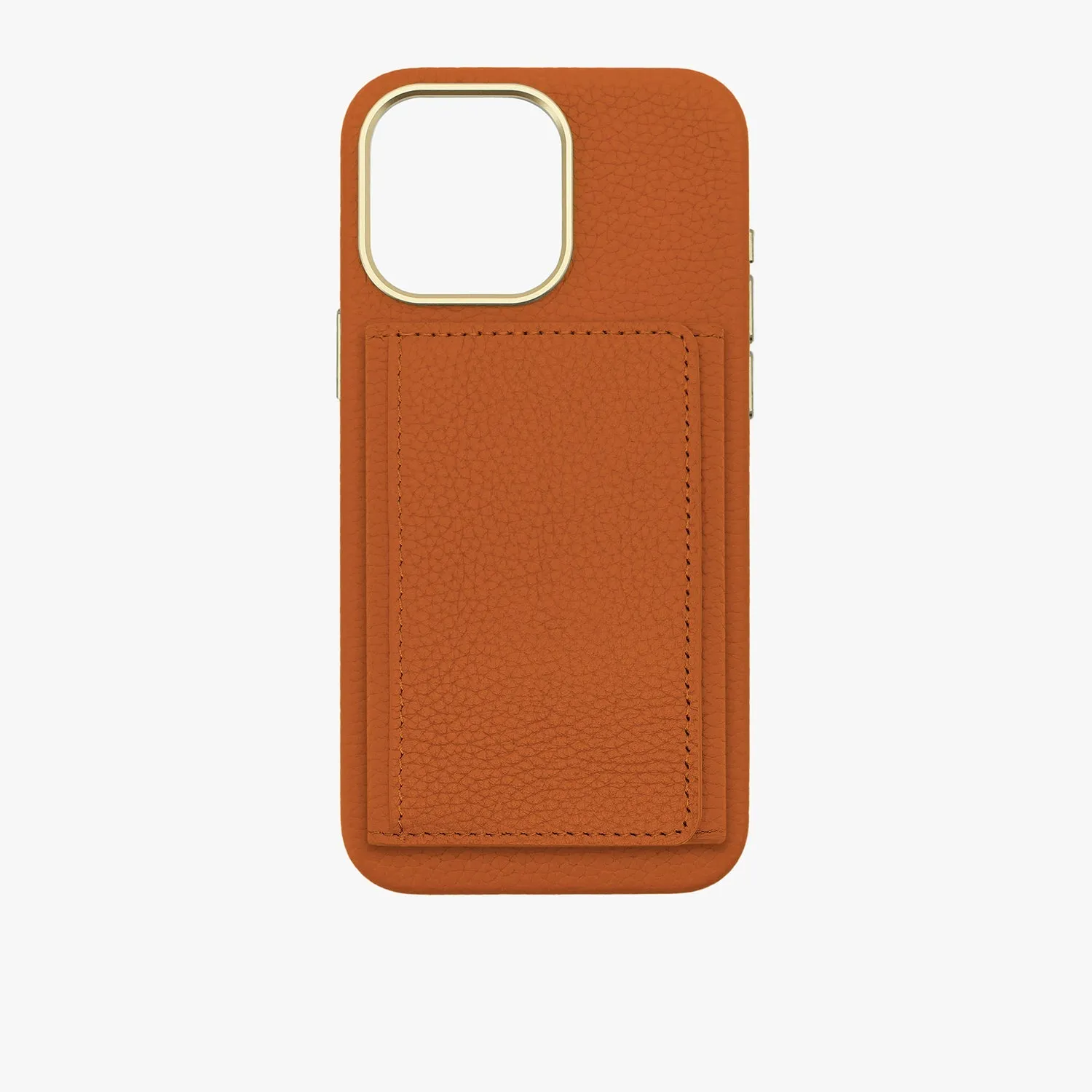 iPhone 15 Pro Leather Case with MagSafe Trifold Wallet Set