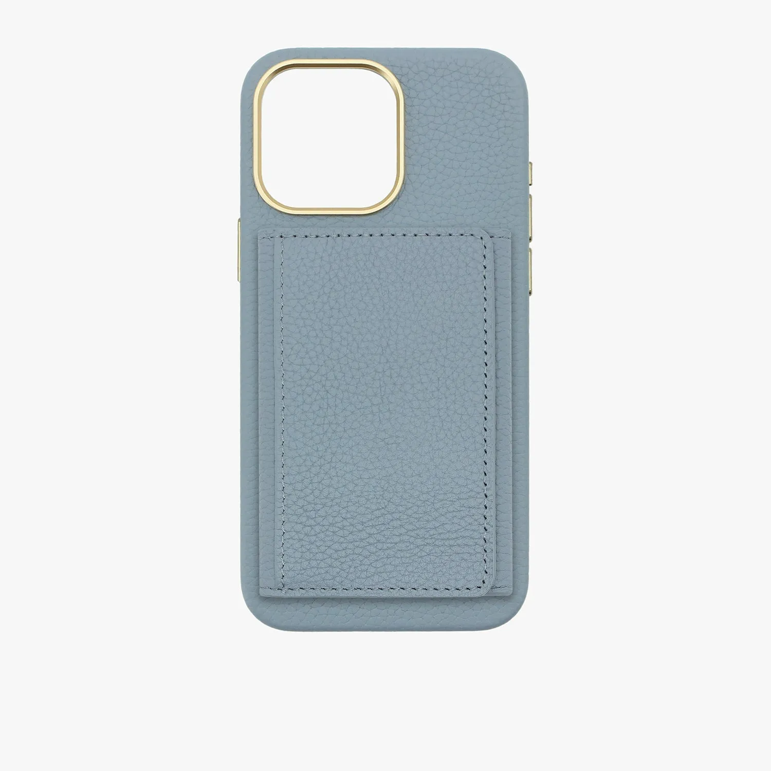 iPhone 15 Pro Leather Case with MagSafe Trifold Wallet Set