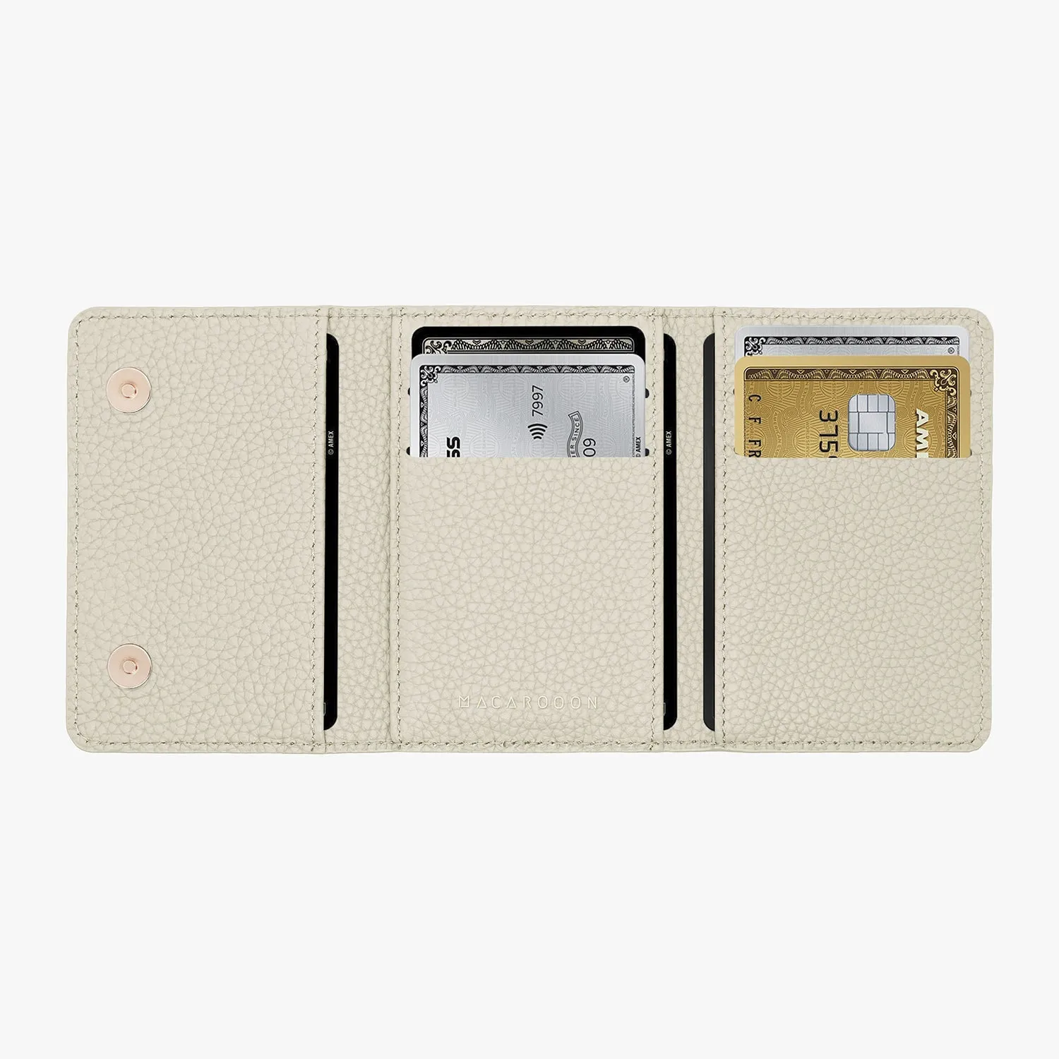 iPhone 15 Pro Leather Case with MagSafe Trifold Wallet Set