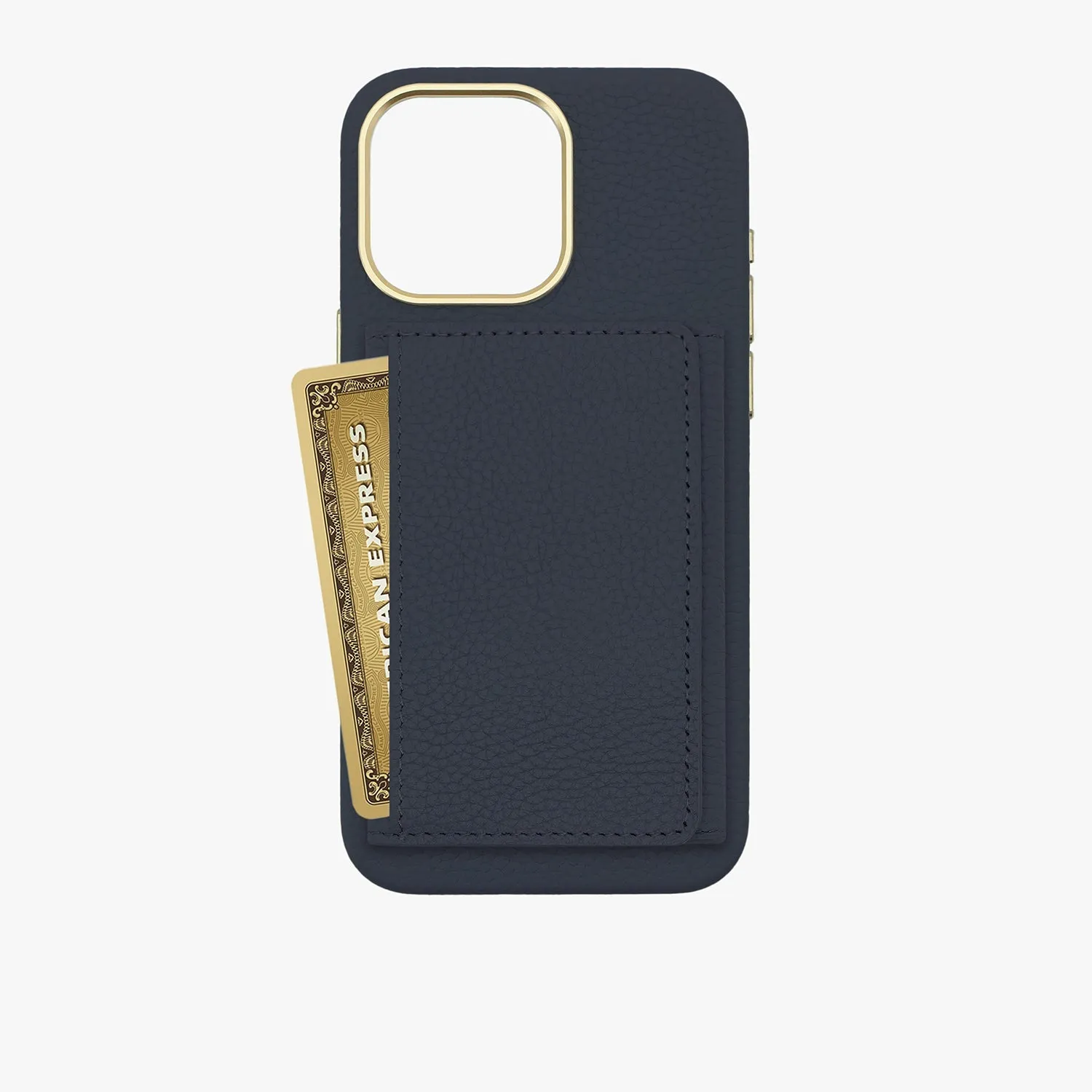 iPhone 15 Pro Leather Case with MagSafe Trifold Wallet Set