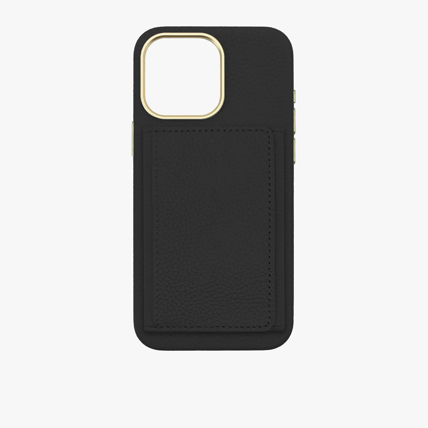 iPhone 15 Pro Leather Case with MagSafe Trifold Wallet Set