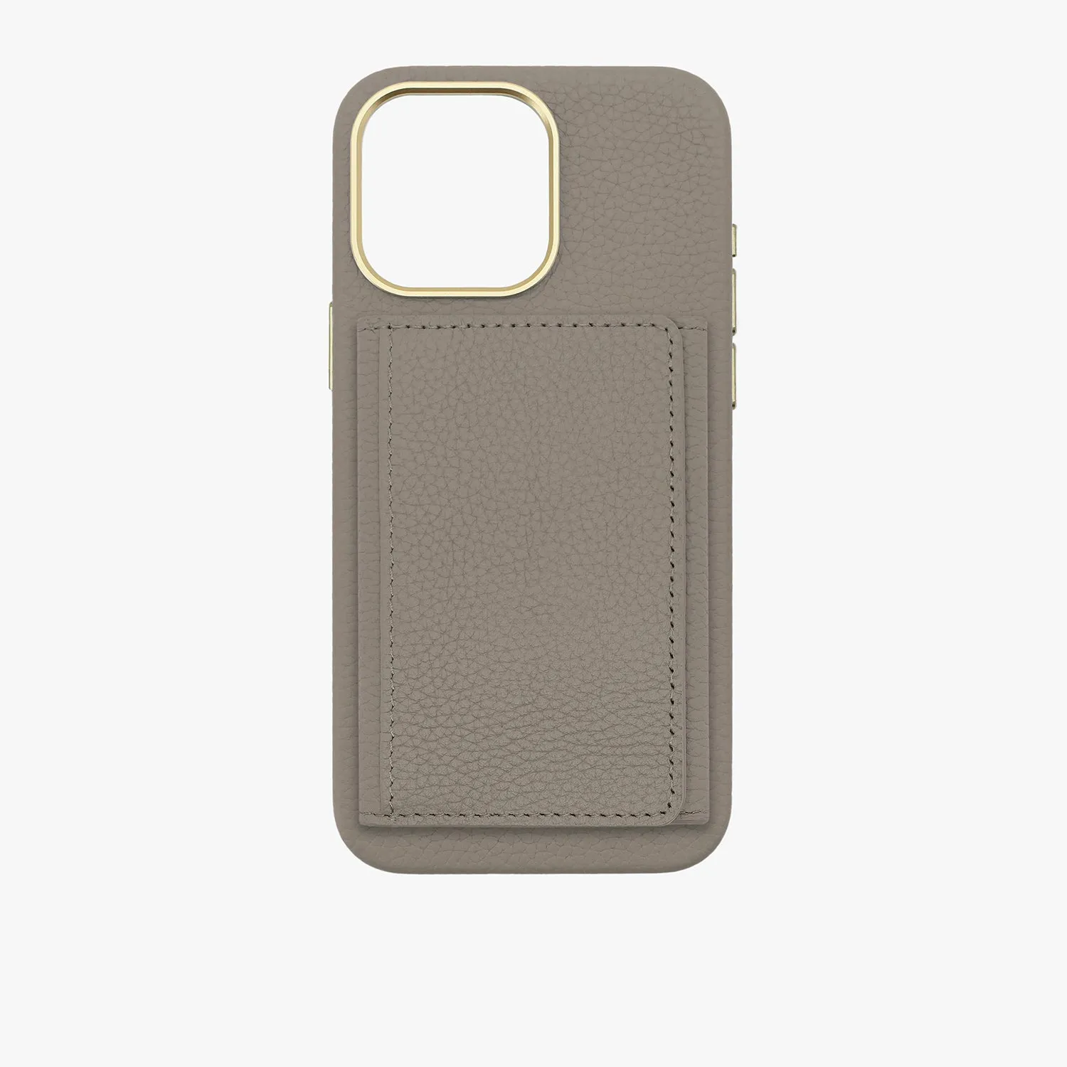 iPhone 15 Pro Leather Case with MagSafe Trifold Wallet Set