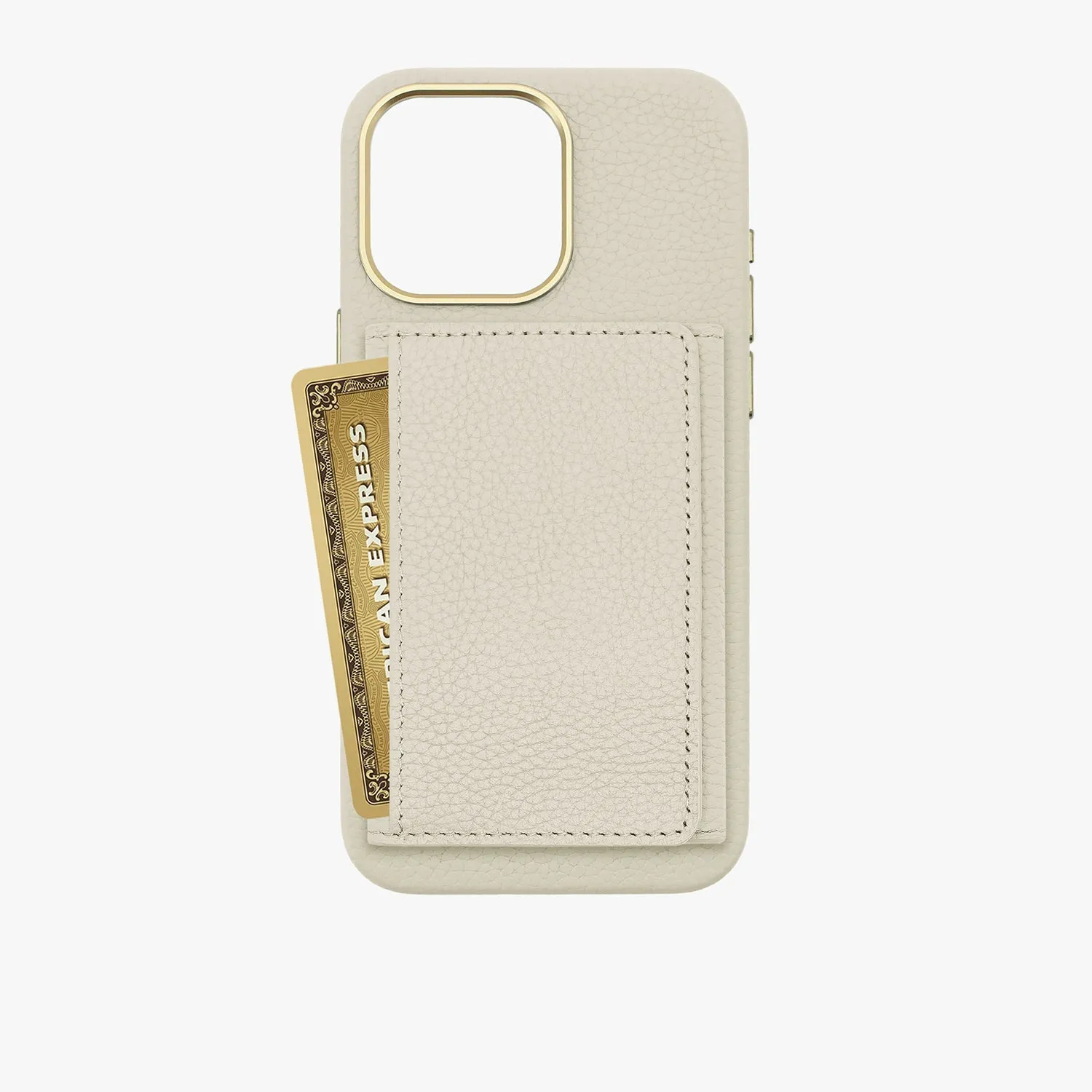 iPhone 15 Pro Leather Case with MagSafe Trifold Wallet Set