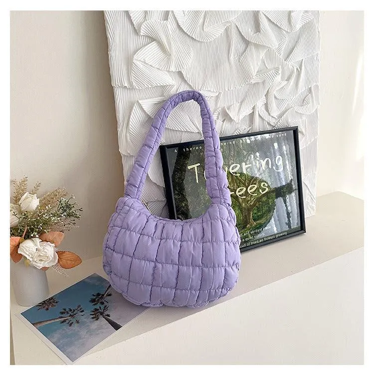 Ladies Puffer Cloud Bag Purse Crossbody Handbag SKAB008