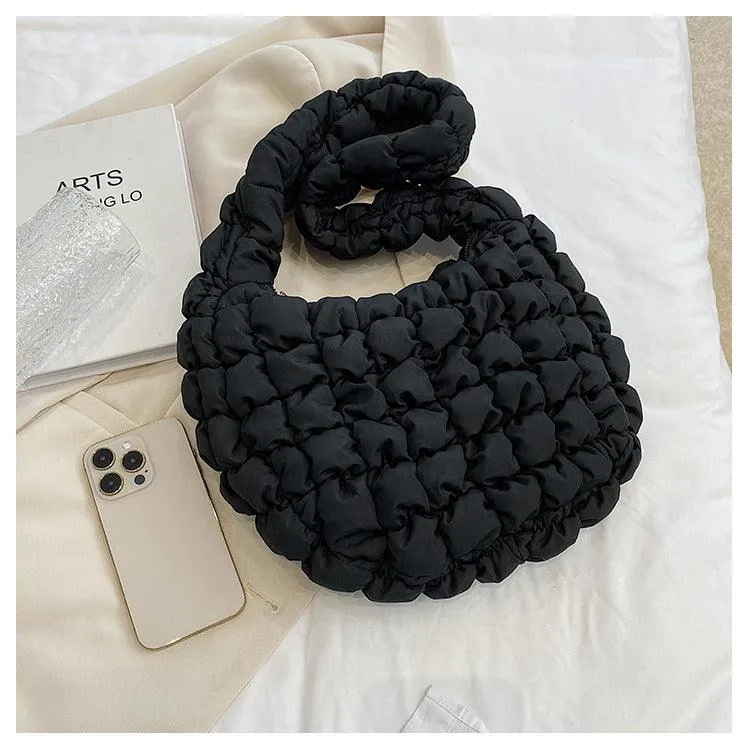 Ladies Puffer Cloud Bag Purse Crossbody Handbag SKAB008
