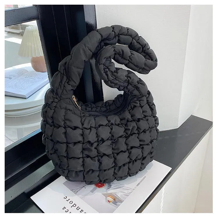 Ladies Puffer Cloud Bag Purse Crossbody Handbag SKAB008