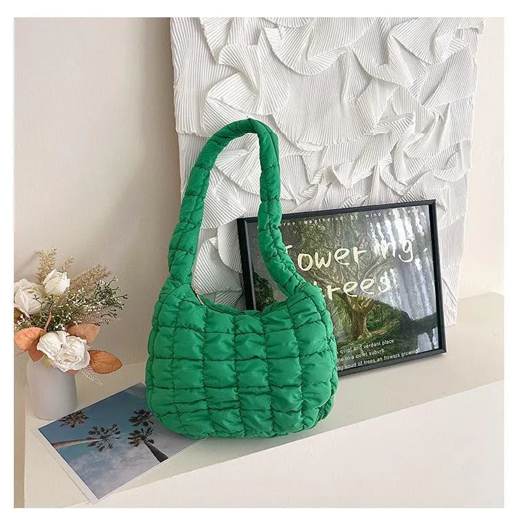 Ladies Puffer Cloud Bag Purse Crossbody Handbag SKAB008