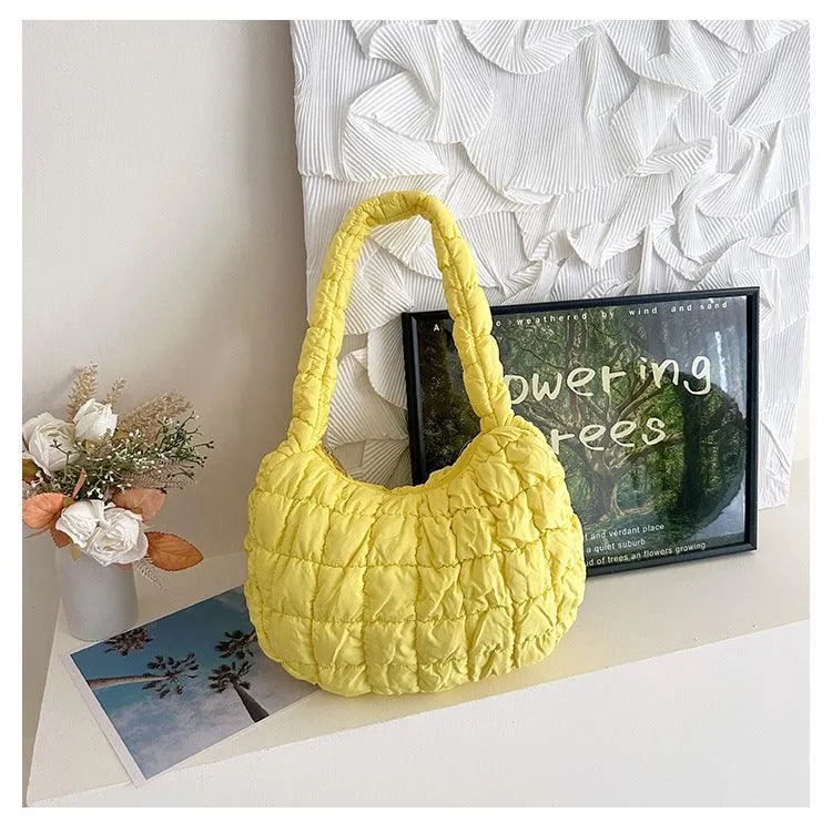 Ladies Puffer Cloud Bag Purse Crossbody Handbag SKAB008