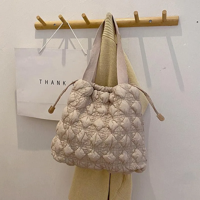 Ladies Puffer Light Weight Cloud Handbag SKAB015