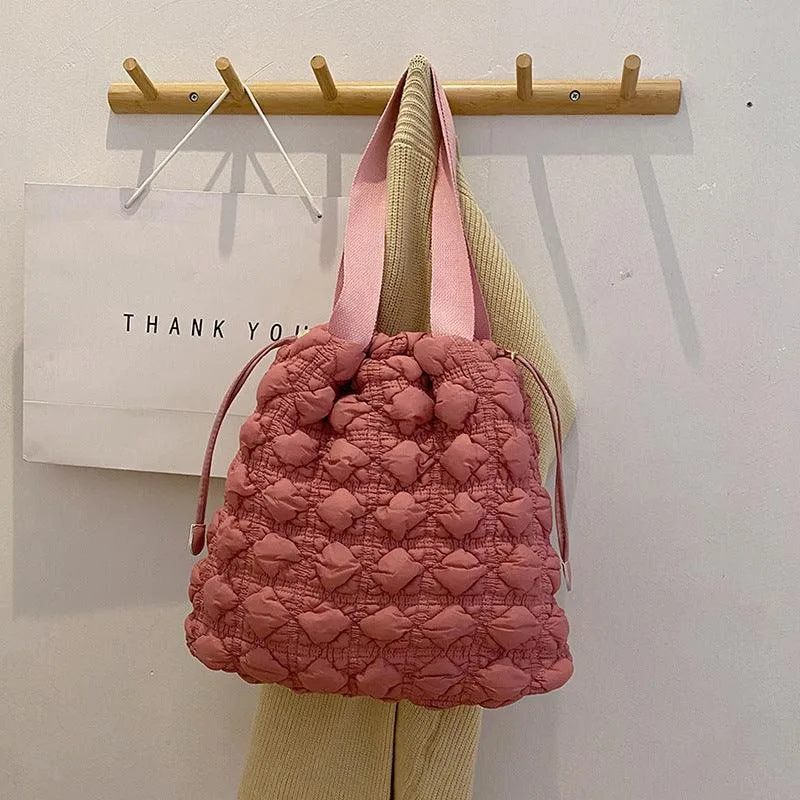 Ladies Puffer Light Weight Cloud Handbag SKAB015