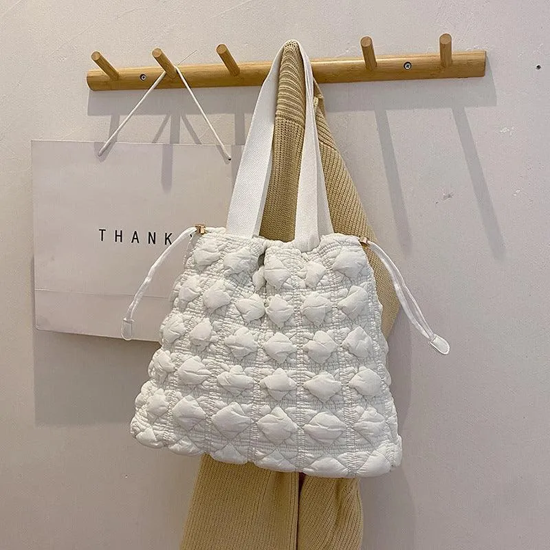 Ladies Puffer Light Weight Cloud Handbag SKAB015
