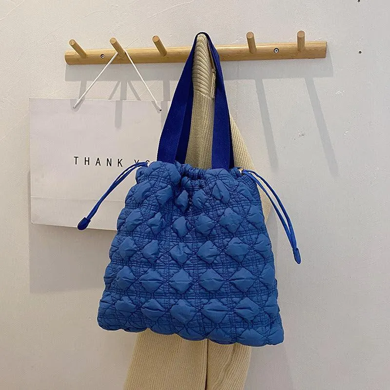 Ladies Puffer Light Weight Cloud Handbag SKAB015