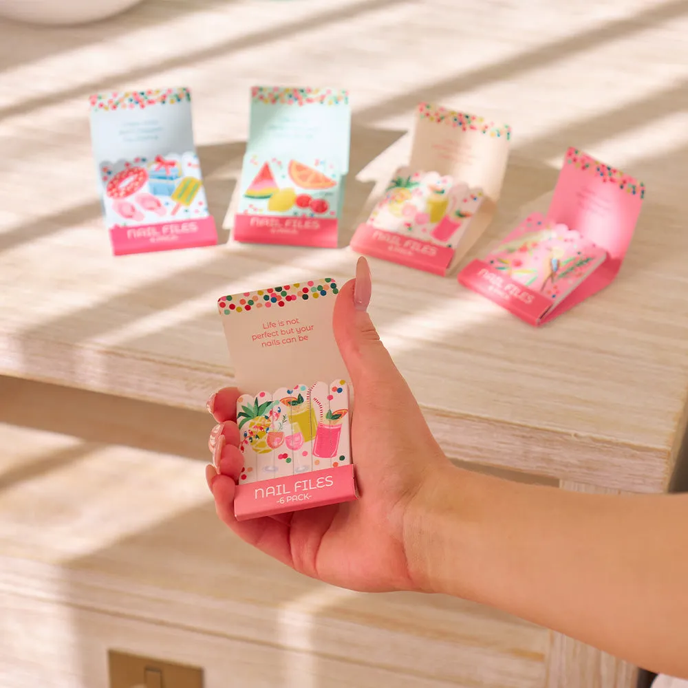 Quick Fix Nail Files - Holiday - Counter Pack of 48