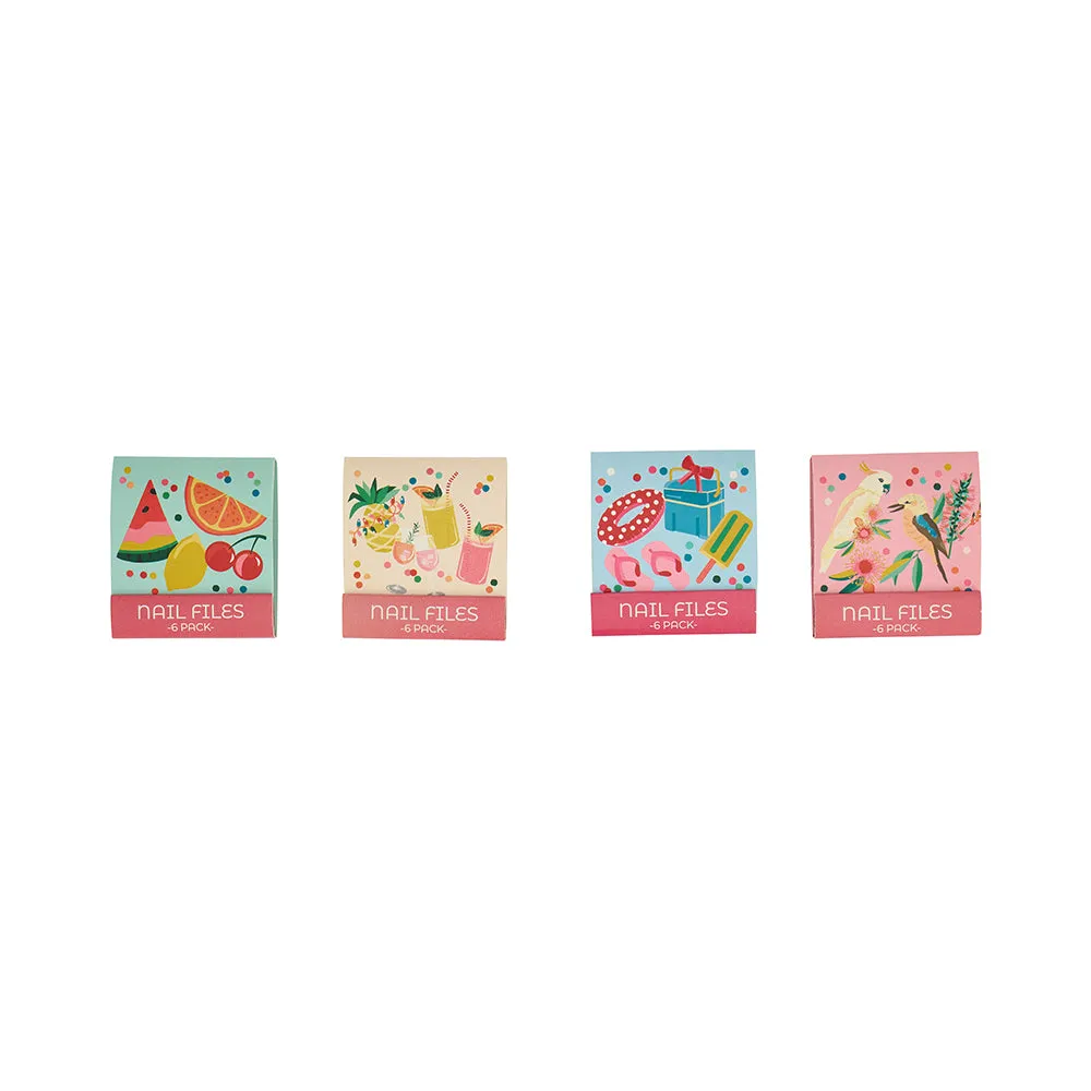 Quick Fix Nail Files - Holiday - Counter Pack of 48