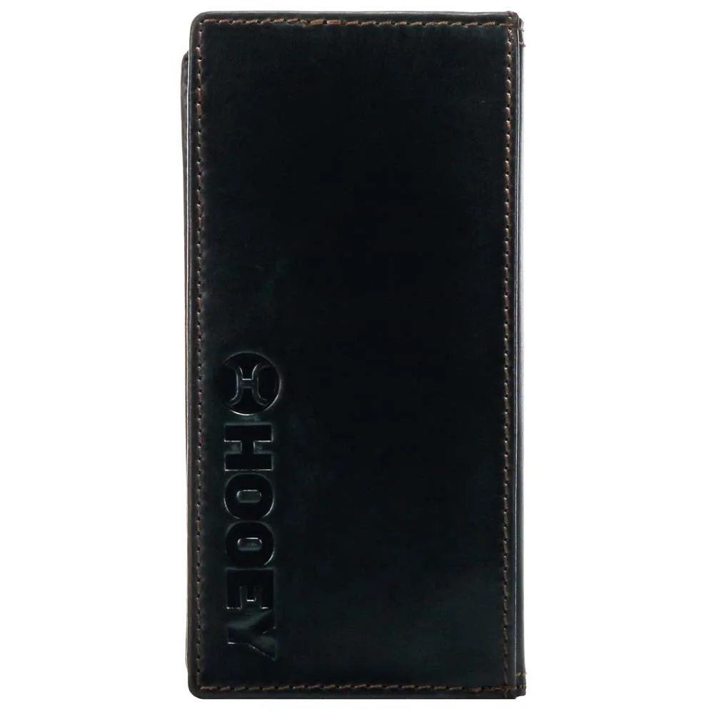 "Hooey Classic"  Smooth Black Rodeo Wallet