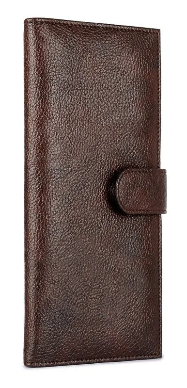 THE CLOWNFISH Brown Passport Wallet (TCFTWLGL-RBR1)