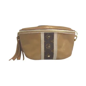 Upcycled LV Belt Bag in Bronze Leather | Britt